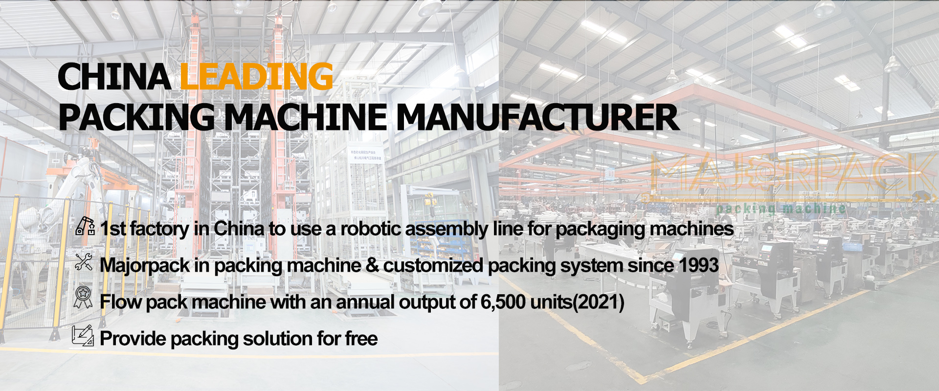 Majorpack-packing machine manufacturer since 1993