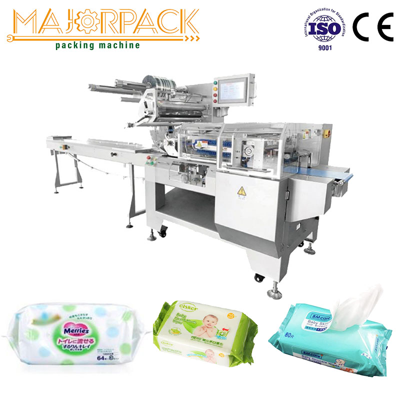 Wet wipes/diapers/multi-piece sponges/7-servo reciprocating pillow packaging machine